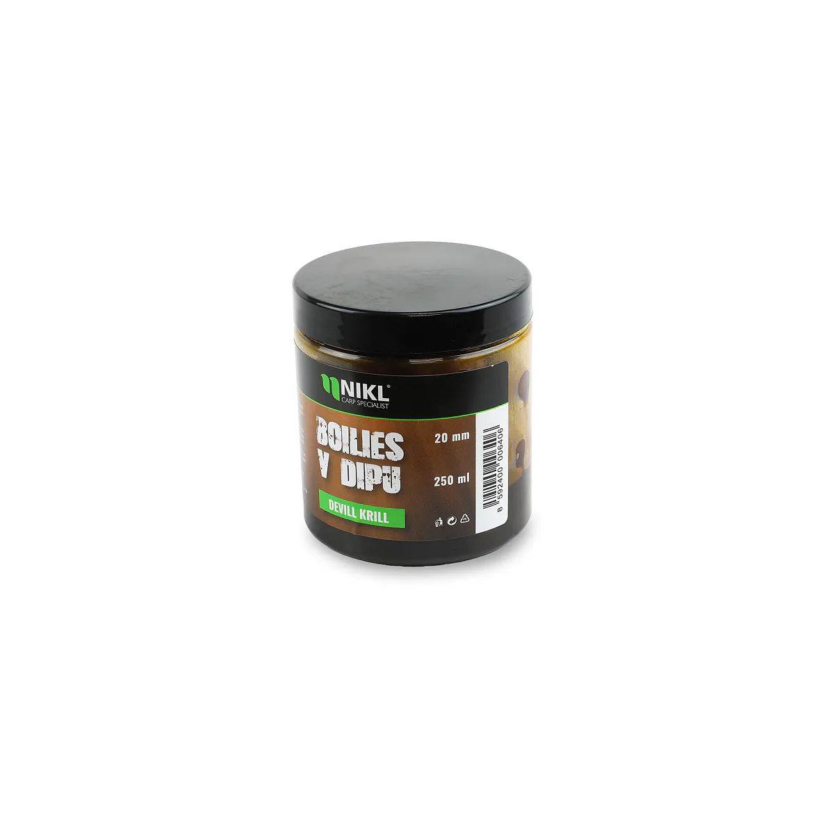 Nikl Boilies v dipu Devill Krill 250ml - MojeRybárstvo.sk Nikl Boilies v dipu Devill Krill 250ml