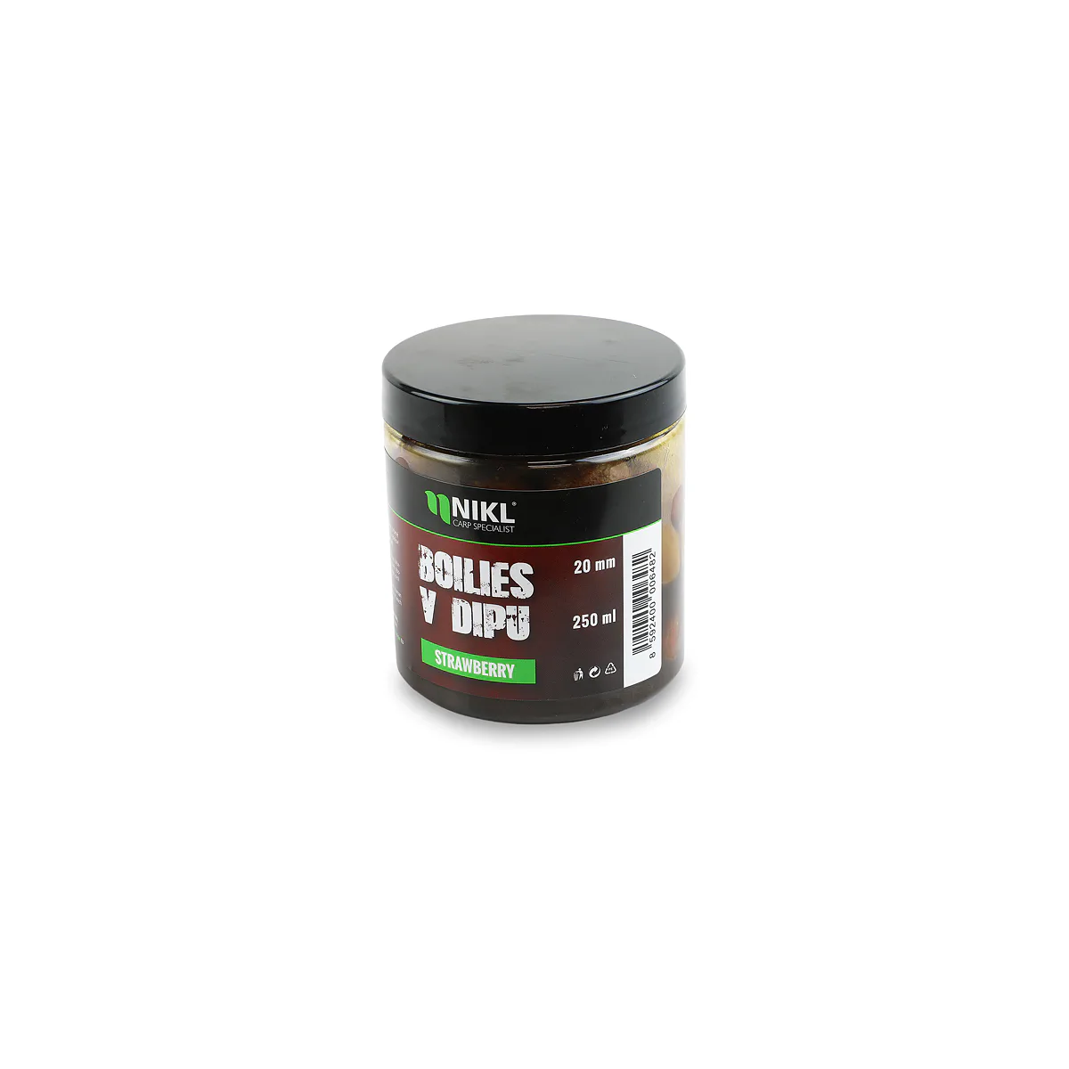 Nikl Boilies v dipu Strawberry 250ml - MojeRybárstvo.sk Nikl Boilies v dipu Strawberry 250ml