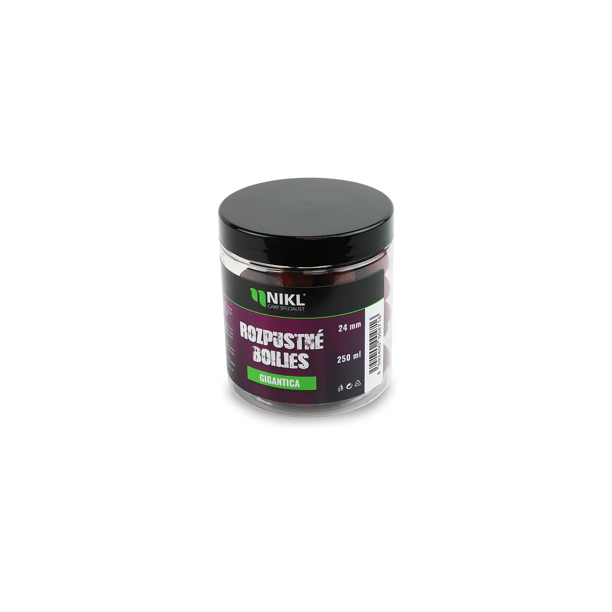Nikl Rozpustné boilies Gigantica 250ml - MojeRybárstvo.sk Nikl Rozpustné boilies Gigantica 250ml