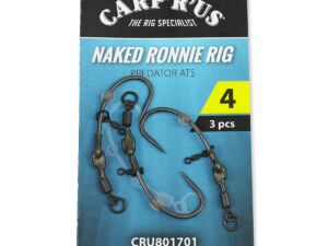 Carp´R´Us Návazec Ready Naked Ronnie rig - Predator 3ks