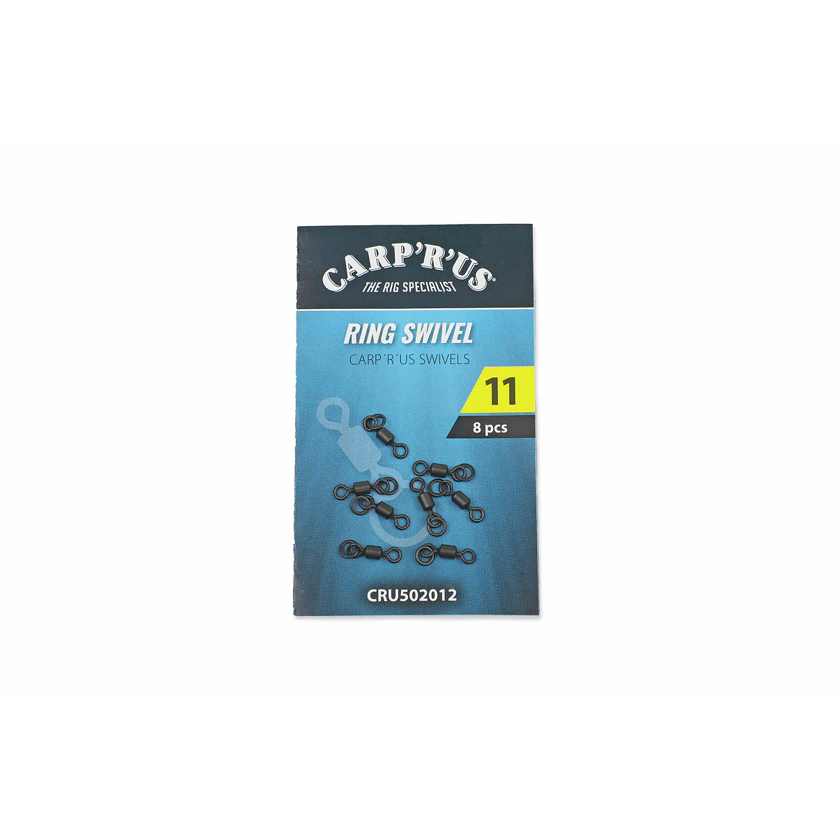 Carp´R´Us Obratlíky s kroužkem Swivel Ring 11, 8ks - MojeRybárstvo.sk Carp´R´Us Obratlíky s kroužkem Swivel Ring 11, 8ks