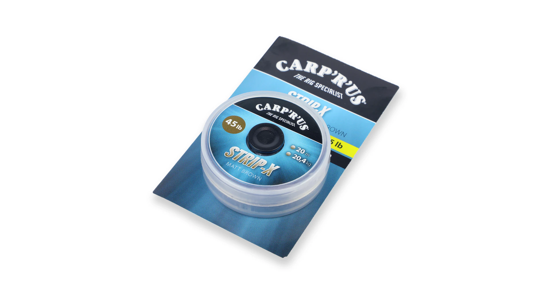 Carp´R´Us Potahovaná šňůrka Strip-X Matt Brown 20m - MojeRybárstvo.sk Carp´R´Us Potahovaná šňůrka Strip-X Matt Brown 20m – Obrázok 3