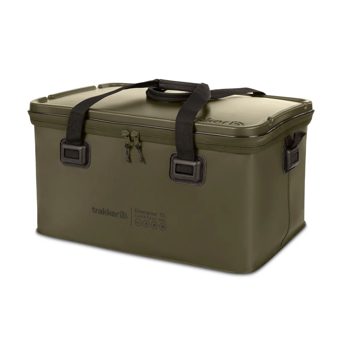 Trakker Voděodolná taška Downpour T1 Carryall XL 55L - Green - MojeRybárstvo.sk Trakker Voděodolná taška Downpour T1 Carryall XL 55L - Green