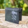 Giants fishing Peněženka černá tři kapři Black Wallet Three Carps – Obrázok 5