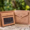 Giants fishing Peněženka hnědá plavající kapr Brown Wallet Swimming Carp – Obrázok 6