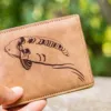 Giants fishing Peněženka hnědá plavající kapr Brown Wallet Swimming Carp – Obrázok 5