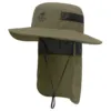 Giants fishing Rybářský klobouk Fishing Hat UV40+ Olive Green – Obrázok 2