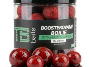 TB Baits Boosterované Boilie Strawberry 120 g 20-24 mm