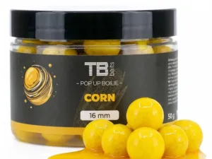 TB Baits Plávajúce Boilie Pop-Up Corn + NHDC 50 g 16 mm