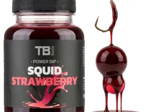 TB Baits Power Dip GLM Squid Strawberry 150 ml