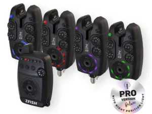 ZFISH Sada Hlásičů Bite Alarm Set Zx8 PRO 4+1