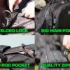 ZFISH Pouzdro na 2 Pruty Z-CORE Elite Carp Holdall 2 Rods – Obrázok 5