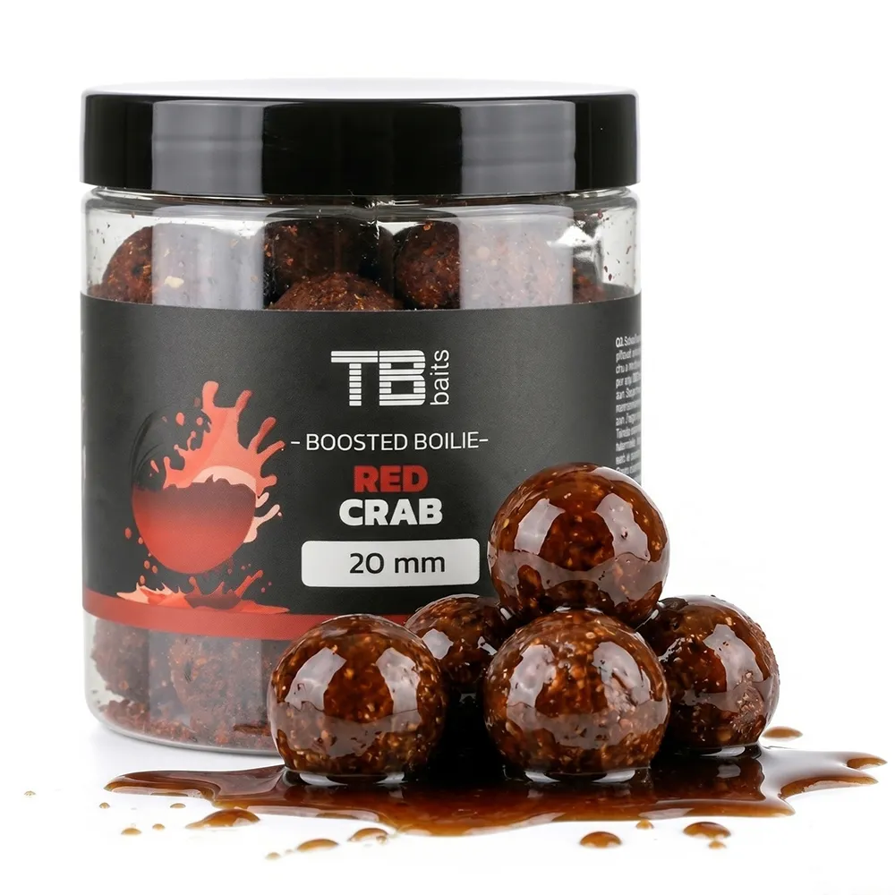 TB Baits Boosterované Boilie Red Crab 120 g - MojeRybárstvo.sk TB Baits Boosterované Boilie Red Crab 120 g – Obrázok 3