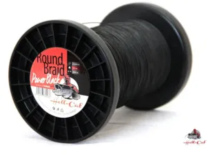 Hell-Cat Splétaná šňůra Round Braid Power Black 1000m