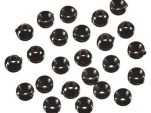 Giants fishing Hlavičky černé - Beads Black 2,0 mm/100 ks