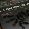 Obratlíky Gardner Covert C-Lok Swivels, vel.12, 10ks – Obrázok 3