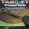Gardner Průběžné kroužky na zátěž Target Run Rings Green, 5ks – Obrázok 3