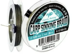 Giants fishing Carp Sinking Braid 20m