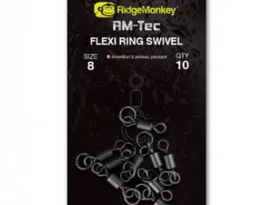 RidgeMonkey obratlíky Flexi Ring Swivel
