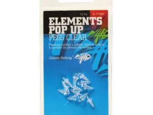 Giants fishing Držák nástrahy Elements Pop-Up Pegs Clear,10ks