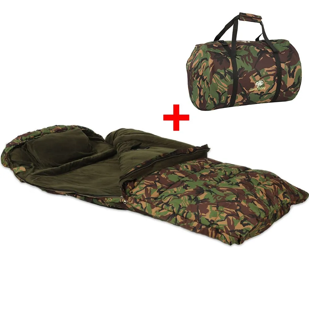Giants fishing Spací pytel 5 Season Maxi Camo Sleeping Bag - MojeRybárstvo.sk Giants fishing Spací pytel 5 Season Maxi Camo Sleeping Bag