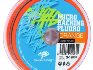 Giants fishing Micro Backing Fluoro-Orange 20lb/100m