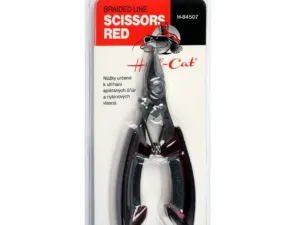 Hell-Cat Nůžky Scissor for braided line-S/S Claret-red