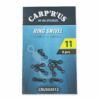 Carp´R´Us Obratlíky s kroužkem Swivel Ring 11, 8ks