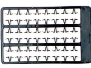Zarážky na boilies V malé (hnědé - 2x48ks)