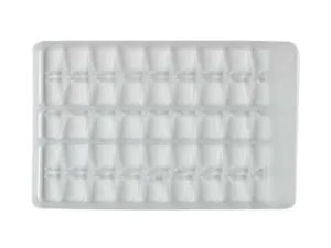 Zarážky na boilies V malé (čiré - 2x48ks)