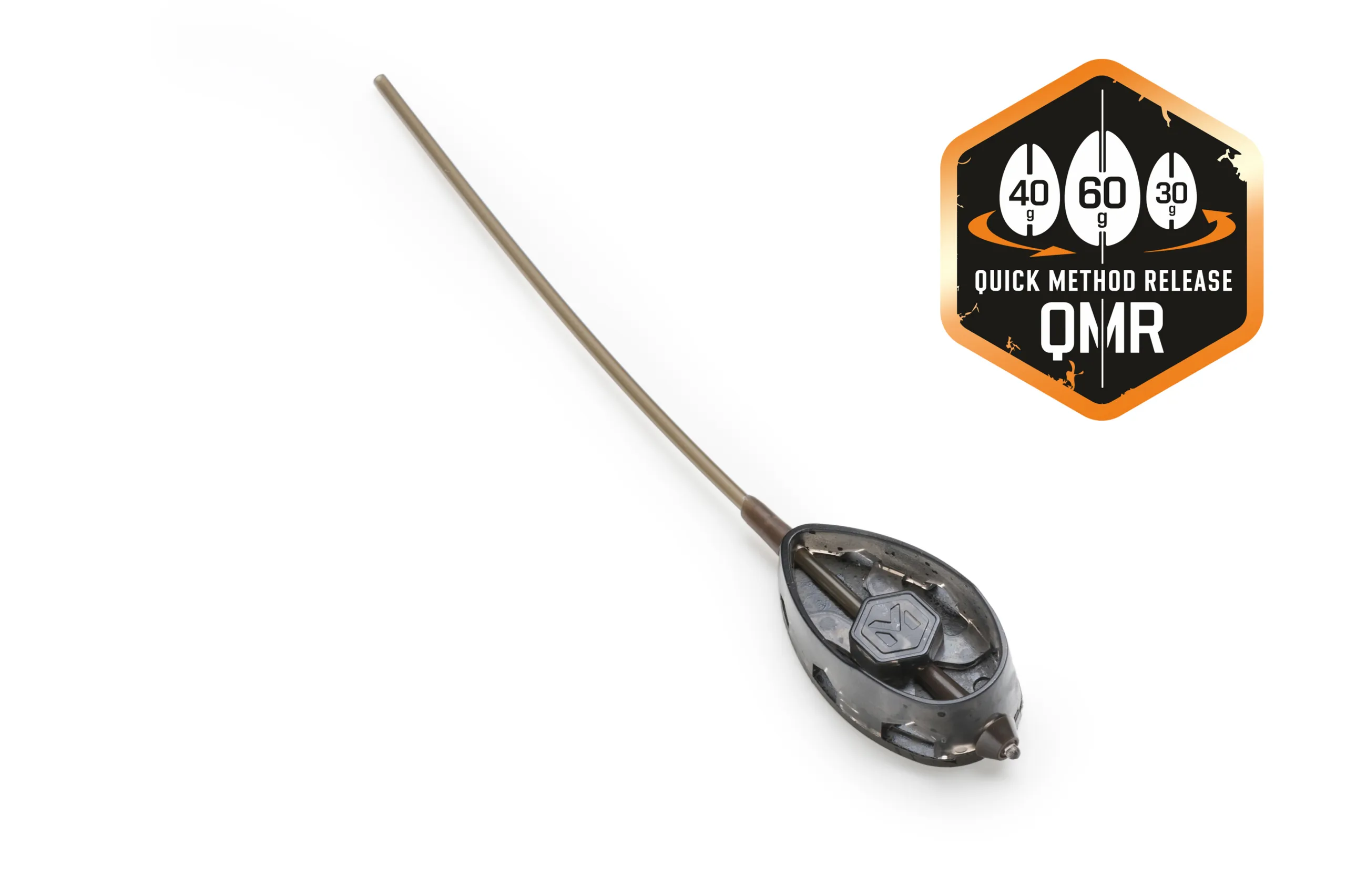 Rychlovýměnné method krmítko QMR Flat L long - 40g - MojeRybárstvo.sk Rychlovýměnné method krmítko QMR Flat L long - 40g