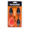 Sada rychlovýměnných method krmítek QMR Flat L (30g + 40g + 50g + mould) – Obrázok 6
