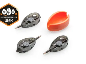 Sada rychlovýměnných method krmítek QMR Flat L (30g + 40g + 50g + mould)