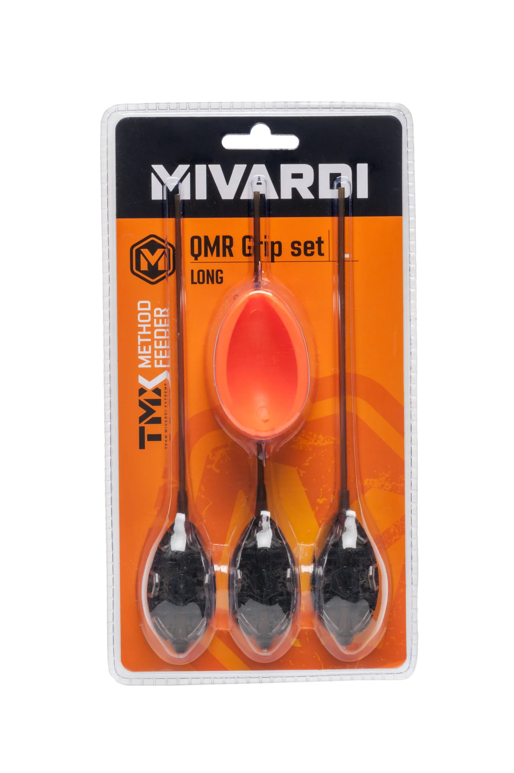 Sada rychlovýměnných method krmítek QMR Grip L long (30g + 40g + 50g + mould) - MojeRybárstvo.sk Sada rychlovýměnných method krmítek QMR Grip L long (30g + 40g + 50g + mould) – Obrázok 5