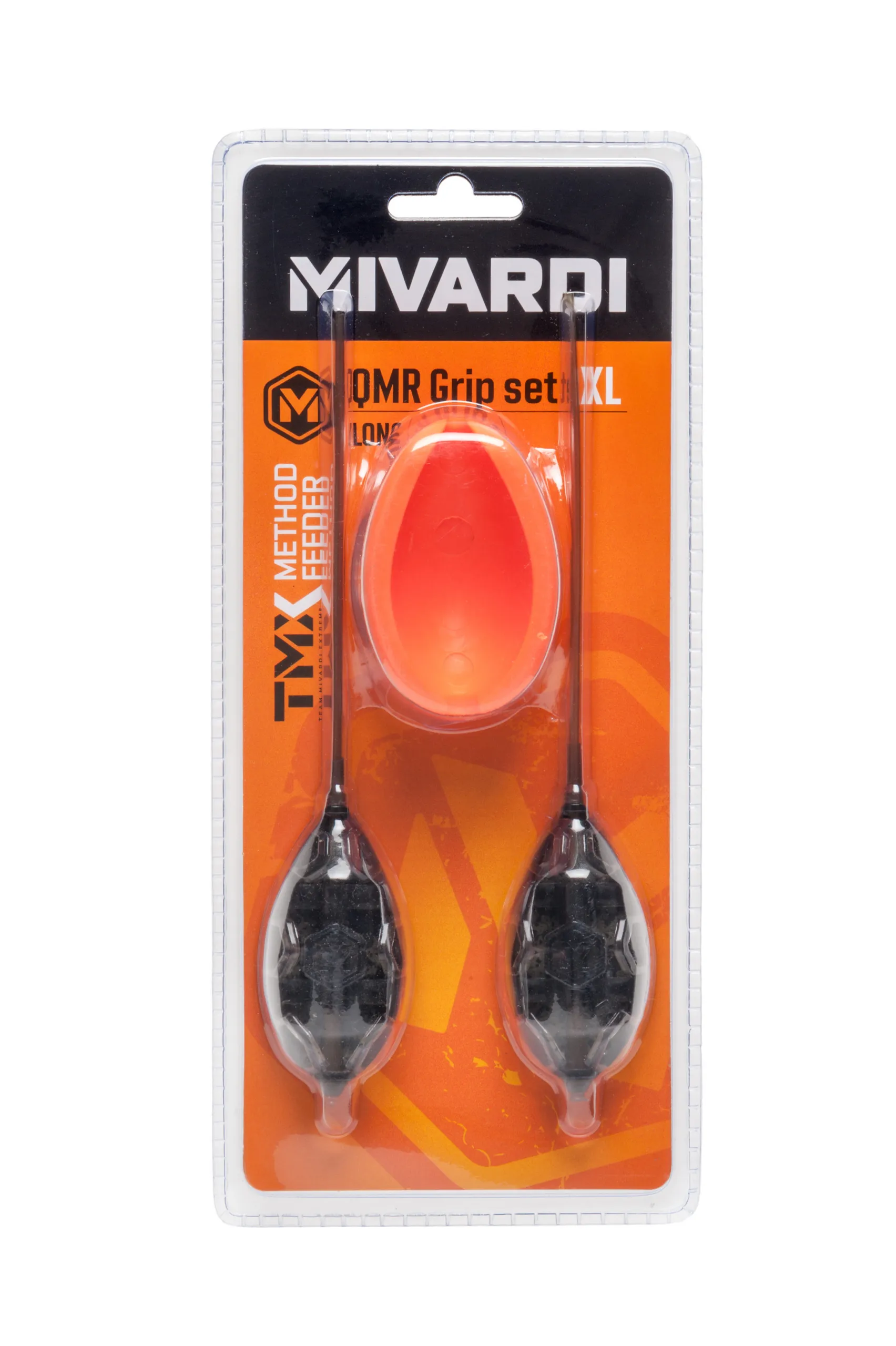 Sada rychlovýměnných method krmítek QMR Grip XL long (50g + 60g + mould) - MojeRybárstvo.sk Sada rychlovýměnných method krmítek QMR Grip XL long (50g + 60g + mould) – Obrázok 5