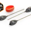 Sada rychlovýměnných method krmítek QMR Flat L long (30g + 40g + 50g + mould)