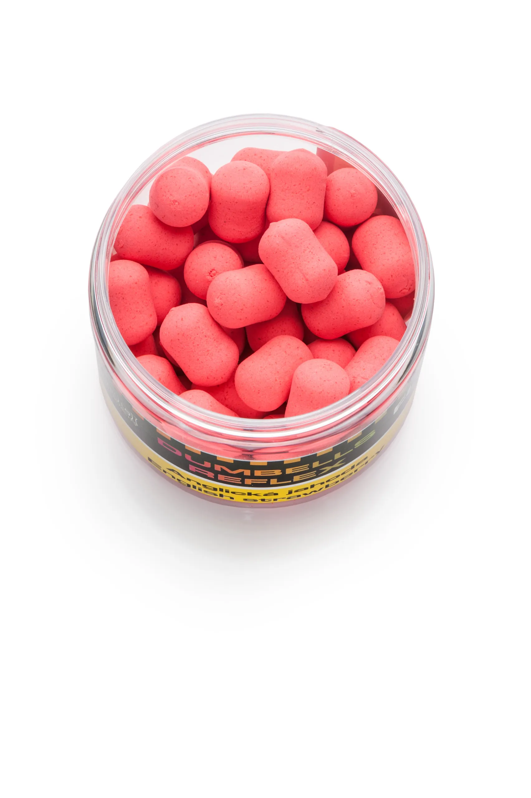 Rapid Dumbells Reflex - Anglická jahoda (70g | 18mm) - MojeRybárstvo.sk Rapid Dumbells Reflex - Anglická jahoda (70g | 18mm)