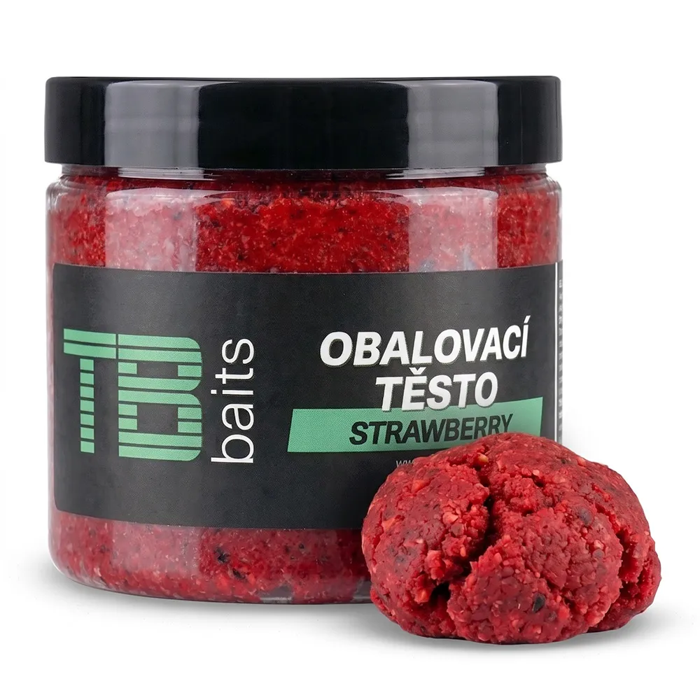TB Baits Obaľovacia Pasta Strawberry 200 ml - MojeRybárstvo.sk TB Baits Obaľovacia Pasta Strawberry 200 ml