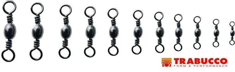 Trabucco obratlík Barrel Swivel 12ks - MojeRybárstvo.sk Trabucco obratlík Barrel Swivel 12ks – Obrázok 2