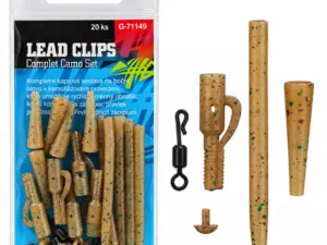 Giants fishing Kompletní sada na boční olovo Lead Clips Complet Camo Set