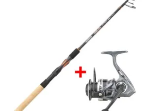 Garbolino prut Proxima JetSpin TELE L 2,10m, 3-15g + naviják G-Spin 351FD