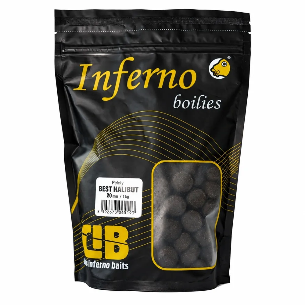 Carp Inferno Pelety Best Halibut 1 kg - MojeRybárstvo.sk Carp Inferno Pelety Best Halibut 1 kg – Obrázok 2
