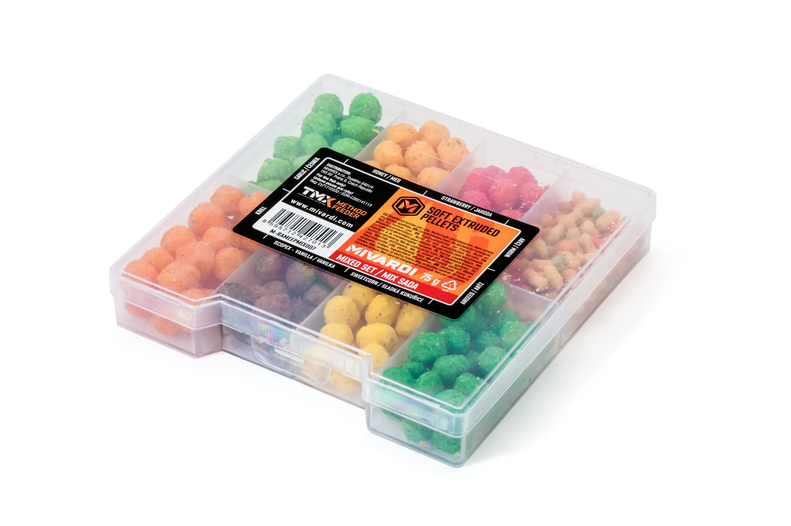 Soft Extruded Pellets - Mix sada (75g) - MojeRybárstvo.sk Soft Extruded Pellets - Mix sada (75g) – Obrázok 2