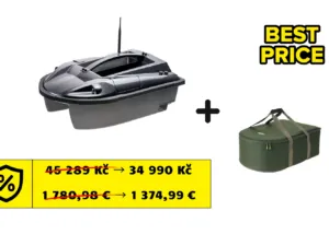 Zavážecí lodička Carp Scout Li-ion 20 + transportní taška