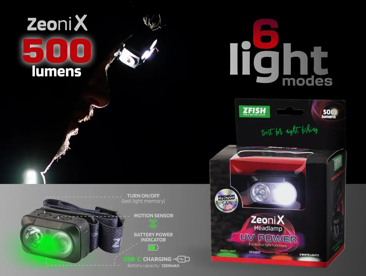ZFISH Čelovka Zeonix UV - MojeRybárstvo.sk ZFISH Čelovka Zeonix UV – Obrázok 8